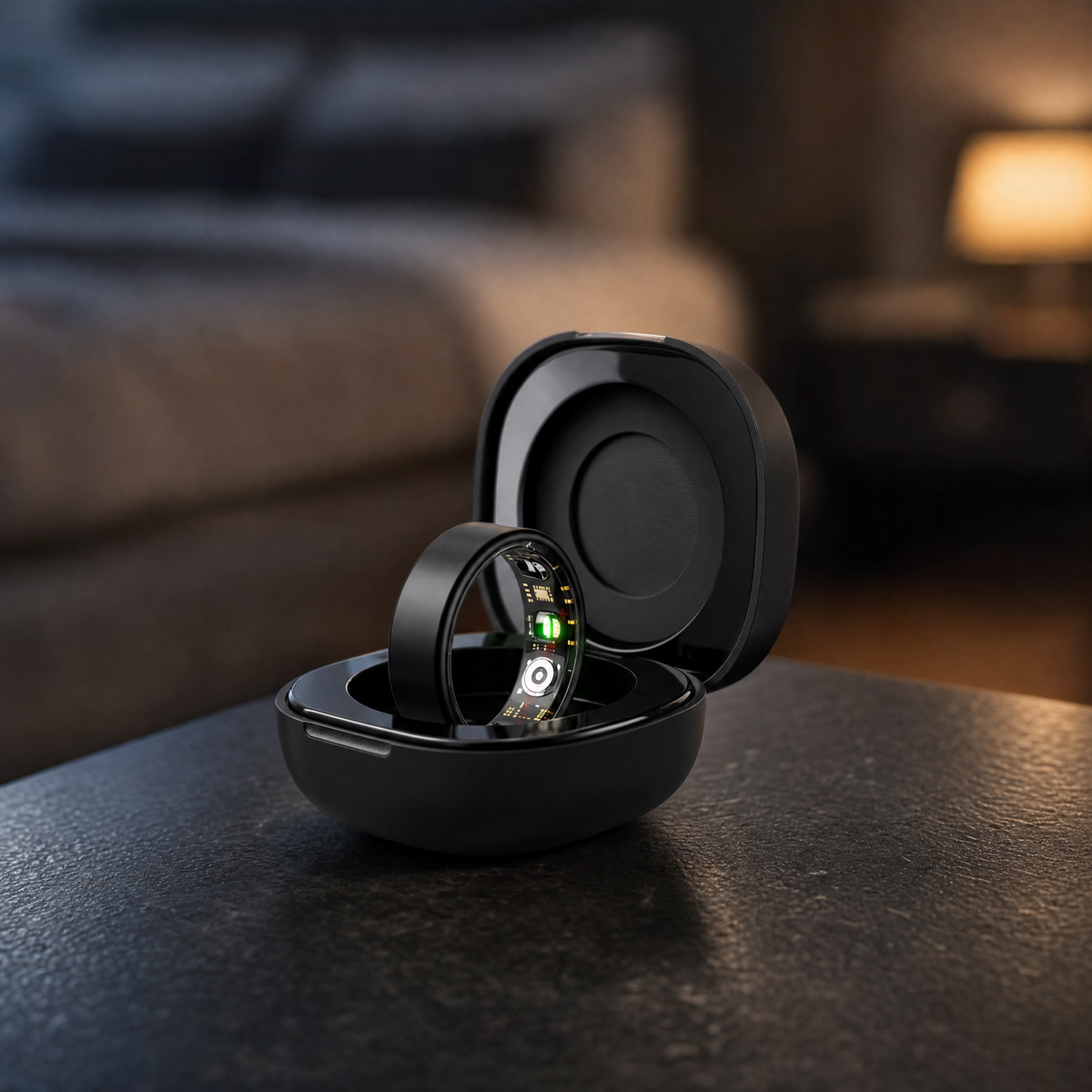 Wayke Smart Ring Sleep Tracker for Men and Women, Connects with iOS and Android